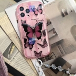 قاب دخترانه گوشی آیفون 15 پرو مکس مدل Romantic Butterfly