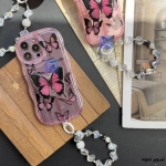 قاب دخترانه گوشی آیفون 15 پرو مکس مدل Romantic Butterfly