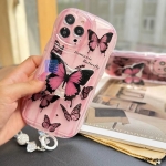 قاب دخترانه گوشی آیفون 15 پرو مکس مدل Romantic Butterfly