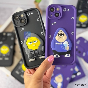 قاب سولید گوشی A13 4G مدل باب اسفنجی و پاتریک
