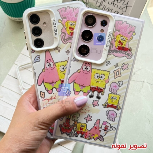 قاب فانتزی گوشی A32 4G مدل باب اسفنجی و دوستان