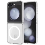 قاب شفاف گوشی Z Flip 6 مدل پشت کریستالی مگ سیف دار