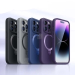 قاب سیلیکونی رینگی آیفون 15 پرو مکس مدل XUNDD Reno Magnetic Holder