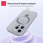 قاب سیلیکونی رینگی آیفون 15 پرو مکس مدل XUNDD Reno Magnetic Holder