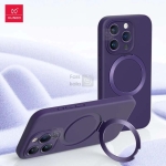 قاب سیلیکونی رینگی آیفون 15 پرو مکس مدل XUNDD Reno Magnetic Holder