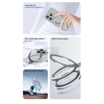 قاب سیلیکونی رینگی آیفون 15 پرو مکس مدل XUNDD Reno Magnetic Holder