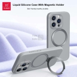 قاب سیلیکونی رینگی آیفون 15 پرو مکس مدل XUNDD Reno Magnetic Holder