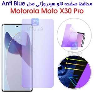 محافظ صفحه نانو هیدروژلی موتورولا X30 Pro مدل Anti Blue