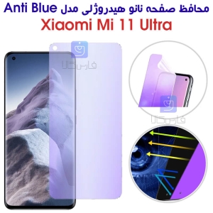 محافظ صفحه نانو هیدروژلی Mi 11 Ultra مدل Anti Blue