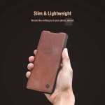 کاور چرمی نیلکین Z Fold 6 مدل Aoge Leather