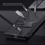 قاب نیلکین گوشی Z Fold 6 مدل Camshield Fold S-Pen همراه با جای قلم و استند