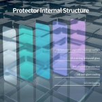 گلس نیلکین گوگل پیکسل 9 مدل H+ Pro