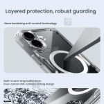 قاب مگ سیف نیلکین گوشی آیفون 16 مدل Nature TPU Pro Magnetic
