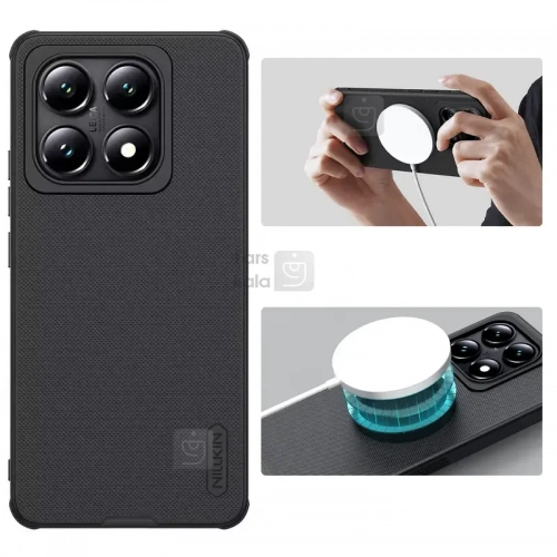 قاب مگنتی نیلکین گوشی شیائومی 14T Pro مدل Frosted Shield Pro Magnetic