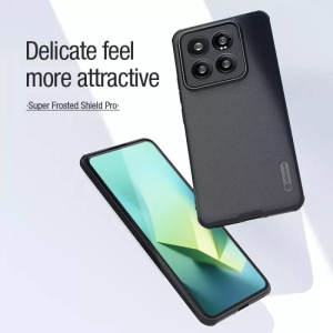 قاب مگنتی نیلکین گوشی شیائومی 14T Pro مدل Frosted Shield Pro Magnetic