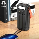 پاوربانک خورشیدی 30000 گرین لاین Green Lion Solar Portable Power Bank GNSOLAR30PBBK