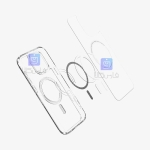 قاب اسپیگن آیفون 16 پرو مکس مدل Ultra Hybrid با پشتیبانی مگ سیف