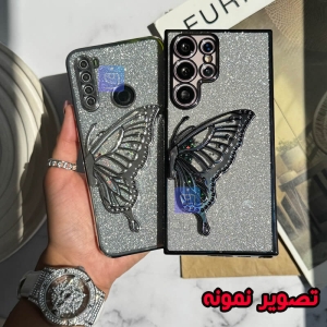 قاب آکواریومی اکلیلی گوشی A13 4G مدل بال پروانه
