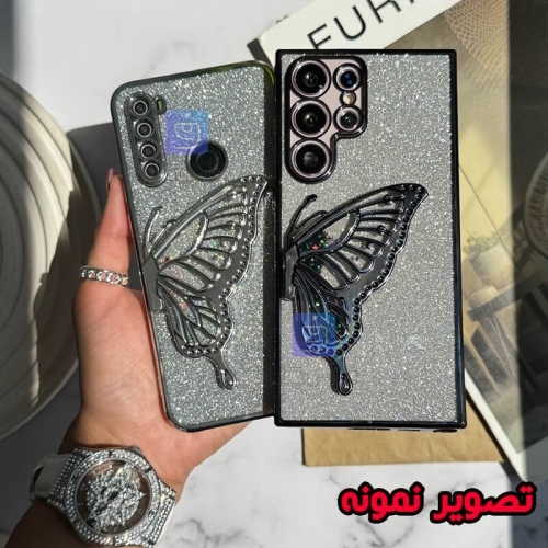 قاب آکواریومی اکلیلی گوشی پوکو F5 مدل بال پروانه