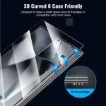 گلس اورجینال تمام صفحه Kuzoom گوشی سامسونگ Galaxy S24 Ultra