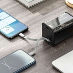 پاوبانک 20000 همراه با کابل تایپ سی و لایتنینگ ایکس او XO-PB307 Built In Cable Powerbank