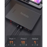 پاوربانک 30000 میلی‌آمپر 3 یواس‌بی و 1 تایپ‌سی یوبائو YooBao PD65W Powerbank Quick Charge Laptop