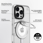 قاب اصلی یانگ کیت آیفون 16 پرو مکس مدل Yellowing 360 Rotation Ring Stand