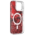 قاب اورجینال یانگ کیت آیفون 16 پرو مکس مدل Futuristic Red Luminous Quicksand