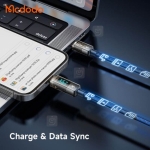 کابل تبدیل USB به Type-C مک دودو مدل CA-3630 طول 1.2 متر