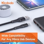 کابل شارژ USB به میکرو مک دودو مدل CA-2281 طول 1 متر
