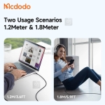 کابل تبدیل USB-C به لایتنینگ مک دودو مدل CA-2851 طول 1.8 متر