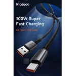 کابل تبدیل USB به USB-C مک دودو مدل CA-3591 طول 1.8 متر