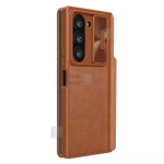 کیف چرمی نیلکین Z Fold 6 مدل Qin Pro