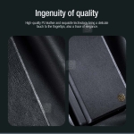 کیف چرمی نیلکین Z Fold 6 مدل Qin Pro