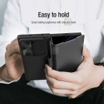 کیف چرمی نیلکین Z Fold 6 مدل Qin Pro