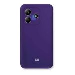 قاب سیلیکونی اصلی گوشی Redmi Note 14 5G مدل محافظ لنزدار