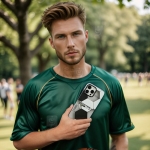 قاب اورجینال یانگ کیت آیفون 16 پرو مدل Hot-Blooded Court-Tennis