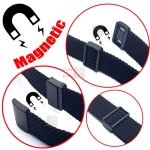 بند کنفی ساعت هایلو سولار پلاس RT3 مدل Solo Loop Magnetic