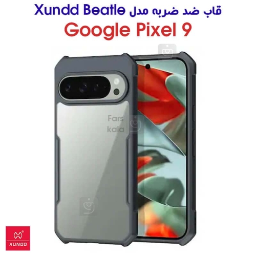 قاب پشت کریستالی XUNDD Beatle گوگل پیکسل 9