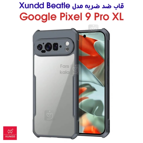 قاب پشت کریستالی XUNDD Beatle گوگل Pixel 9 Pro XL