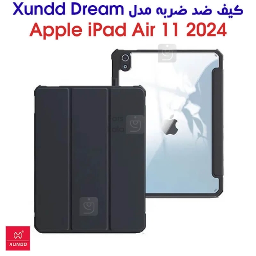کیف ضدضربه پشت شفاف تبلت آیپد ایر 11 2024 مدل XUNDD Dream Series