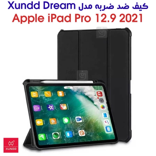 کیف ضدضربه پشت شفاف تبلت آیپد ایر پرو 12.9 2021 مدل XUNDD Dream Series