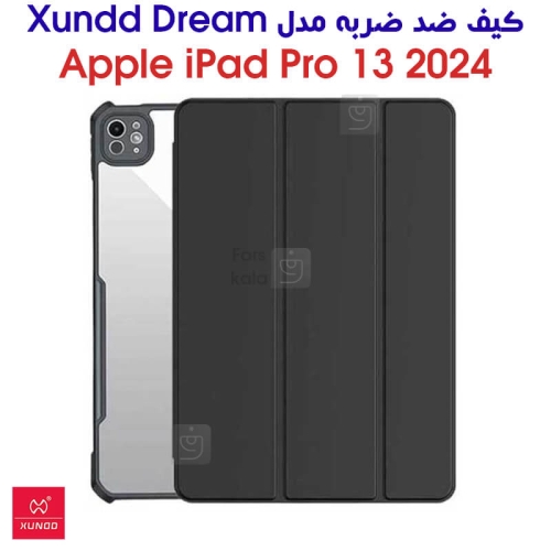 کیف ضدضربه پشت شفاف تبلت آیپد پرو 13 2024 مدل XUNDD Dream Series