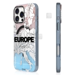قاب اصلی یانگ کیت آیفون 16 پرو مکس مدل Color Changing Globe Trotter