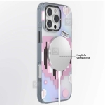 قاب اورجینال یانگ کیت آیفون 16 پرو مکس مدل Color-Changing Pixel Heartbeat