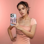 قاب اورجینال یانگ کیت آیفون 16 پرو مکس مدل Color-Changing Pixel Heartbeat