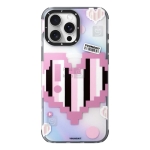قاب اورجینال یانگ کیت آیفون 16 پرو مکس مدل Color-Changing Pixel Heartbeat