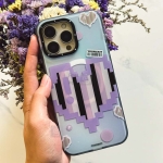 قاب اورجینال یانگ کیت آیفون 16 پرو مکس مدل Color-Changing Pixel Heartbeat