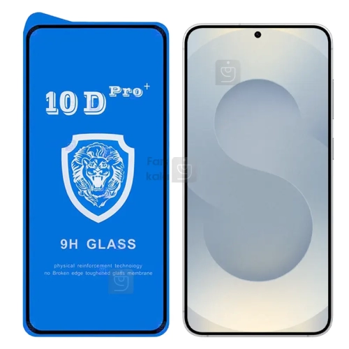 گلس تمام صفحه 10D Pro Plus گوشی گلکسی S25 پلاس
