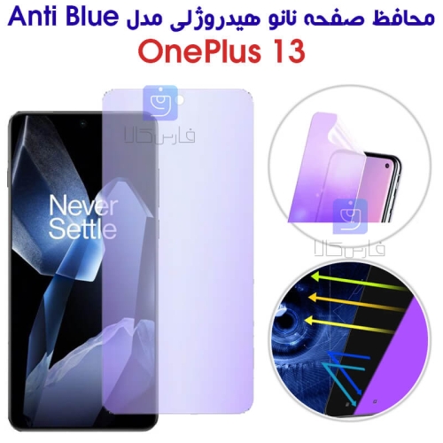 محافظ صفحه نانو هیدروژلی Anti Blue گوشی OnePlus 13